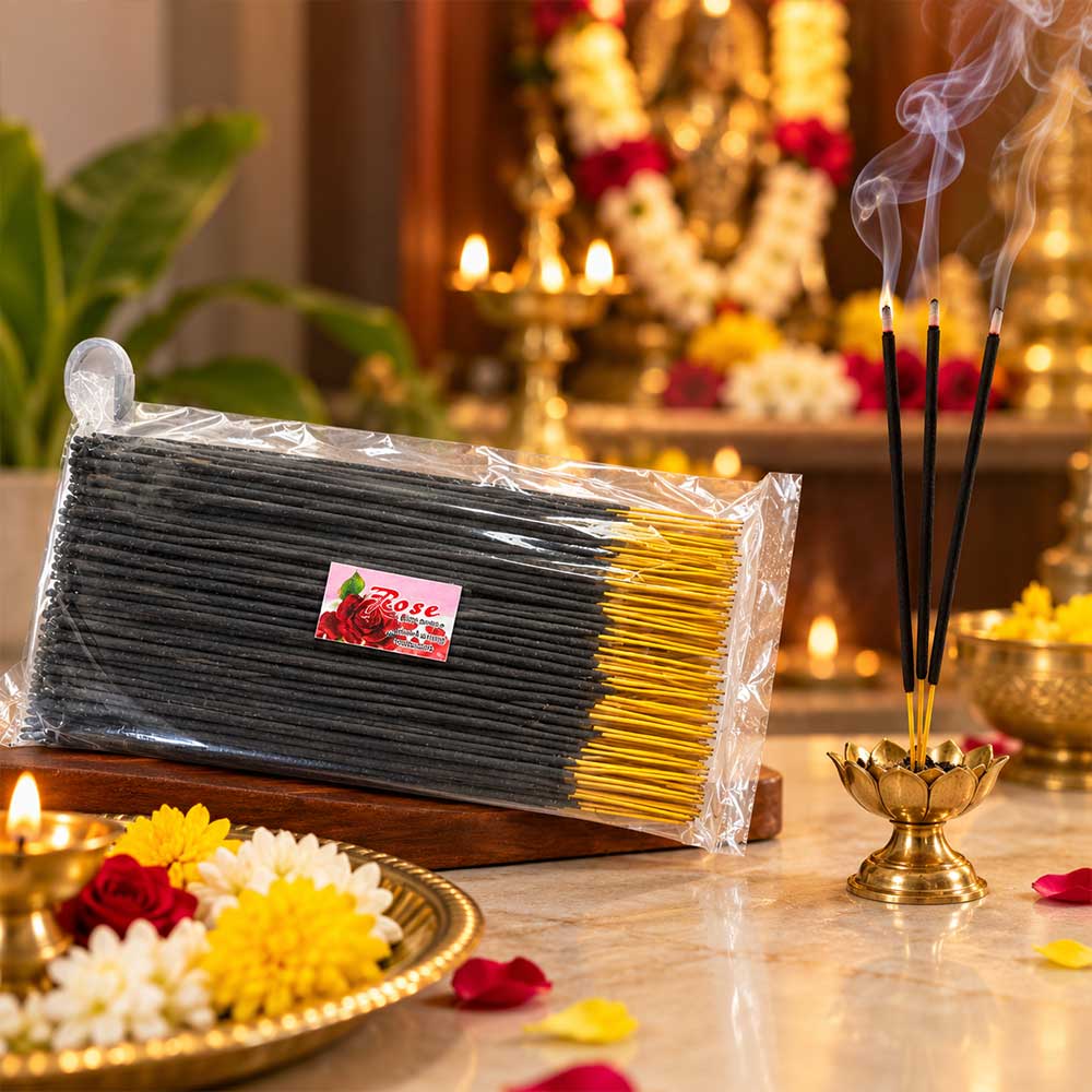 Rose Incence Sticks ( Pack of 250 sticks)