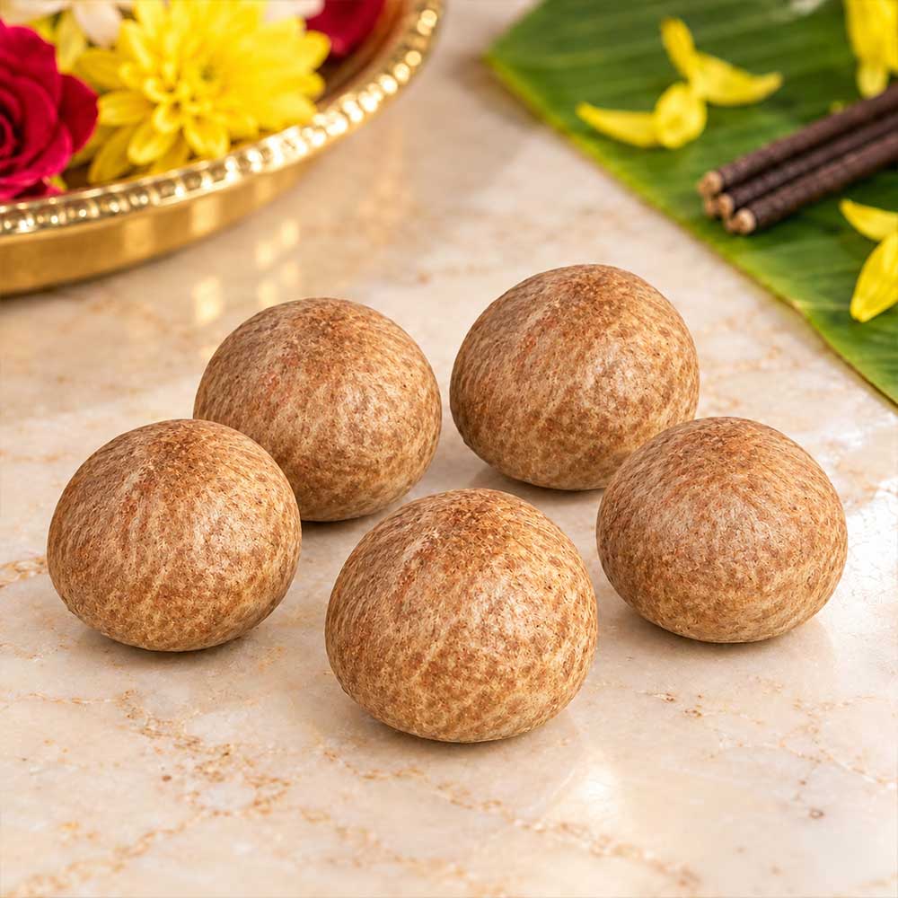 Pooja Supari | Whole Akhand Betel Nut for Ganesh Puja, Kalash & Hindu Rituals