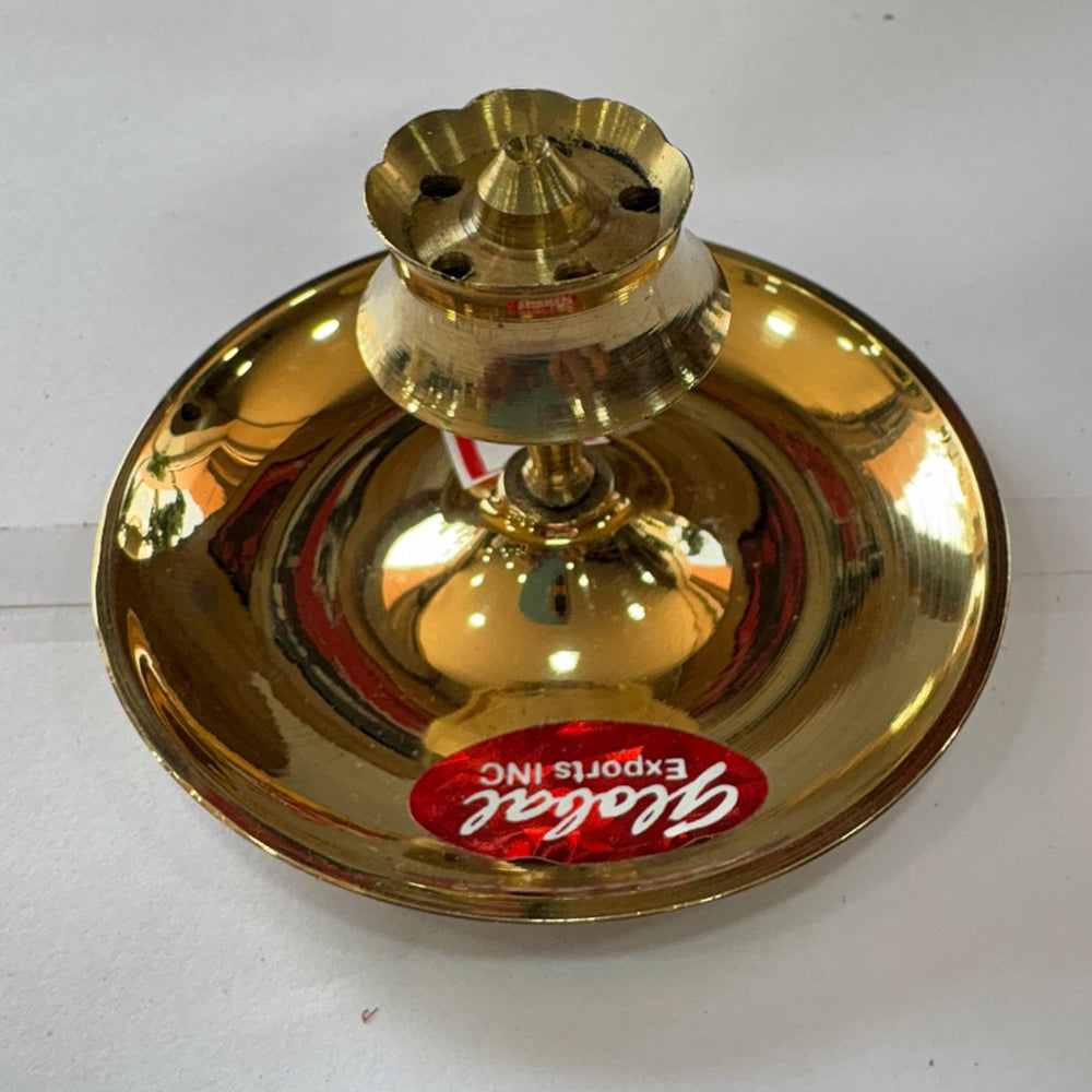 Brass Incense Holder with Ash Catcher