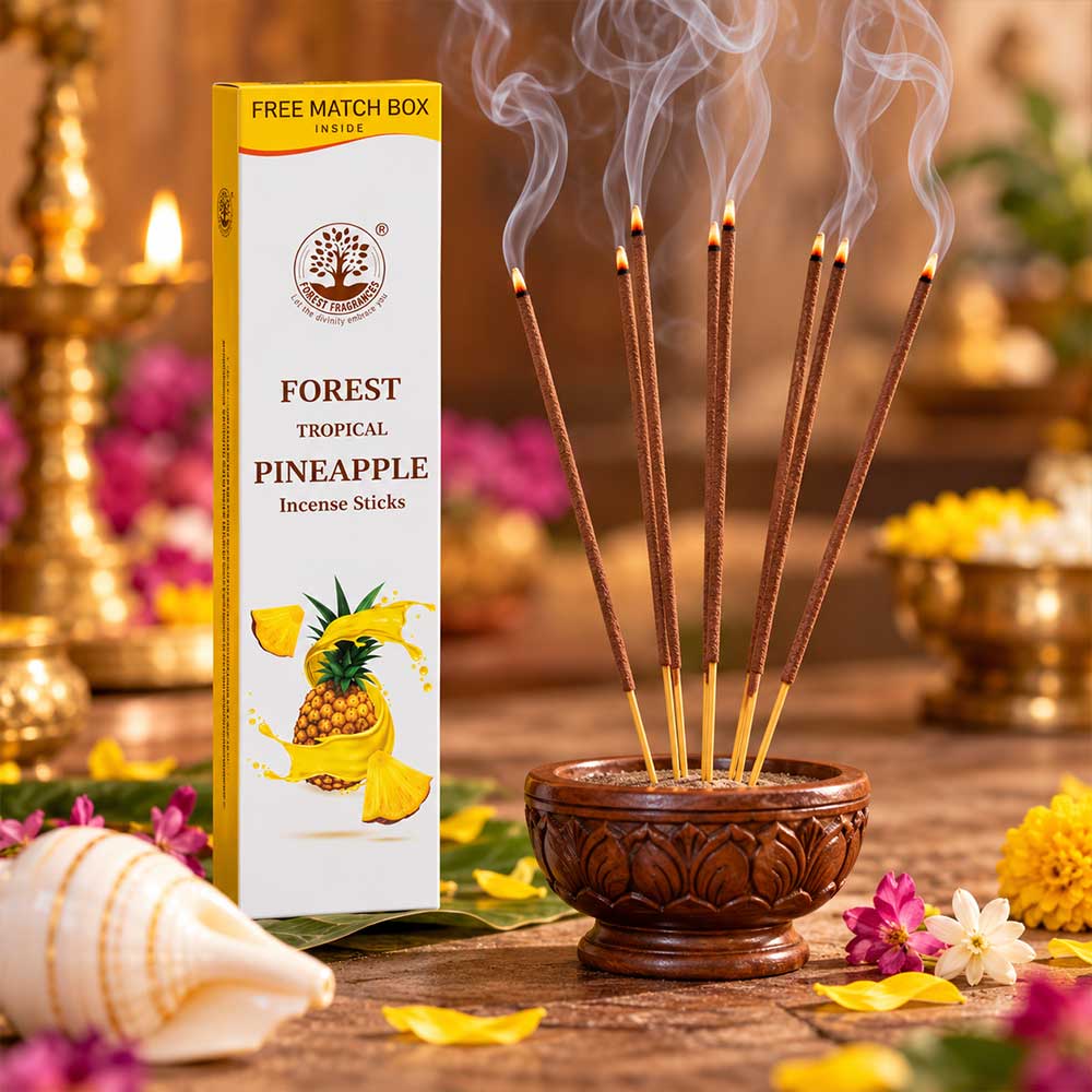 Forest Tropical Pineapple Incense Sticks
