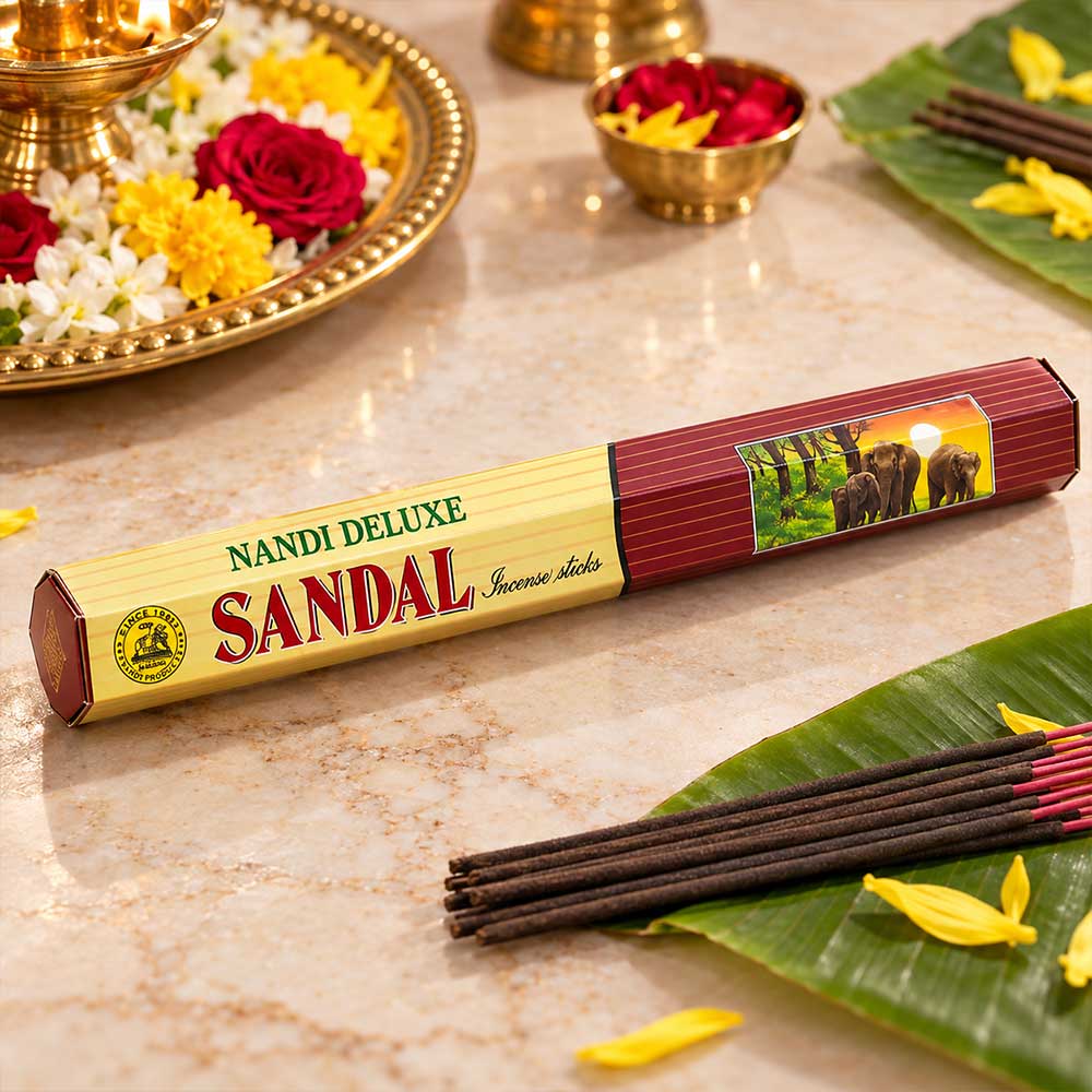 Nandi Deluxe Sandal Incense Sticks