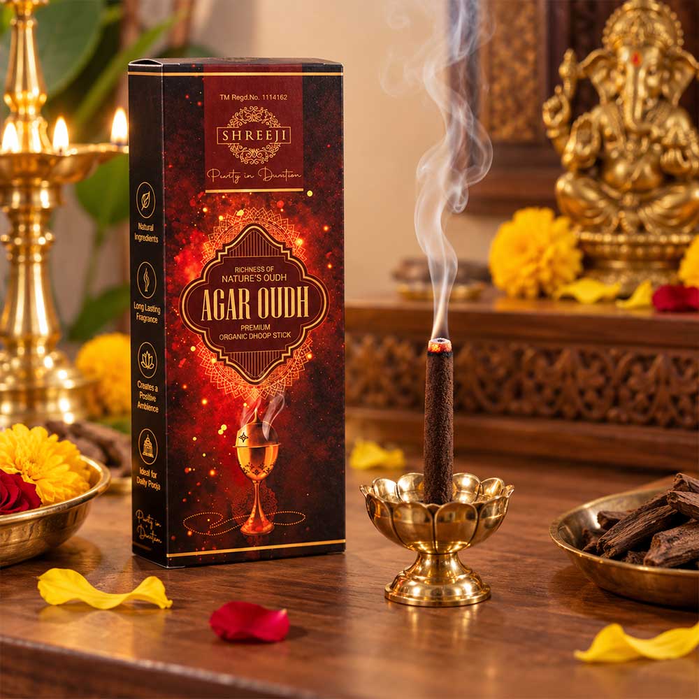 Shreeji Agar Oudh Premium organic Dhoop Stick