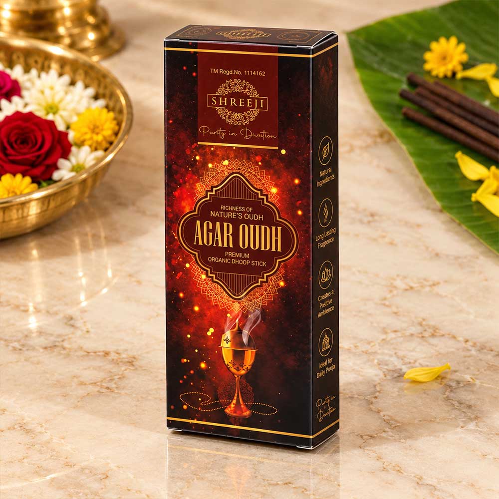 Shreeji Agar Oudh Premium organic Dhoop Stick